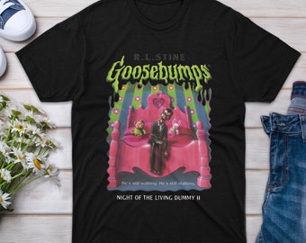 T-Shirt Goosebumps Family Night Friend Of Short The Gift For Men Living Tee Dummy Big 2 Boy Event Shirt Unisex Shirts Women Sleeve T Girl