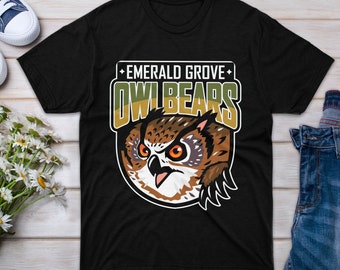 T-Shirt Emerald Girl Grove Friend Owlbears Unisex Boy Gift for Men Women Family Sleeve