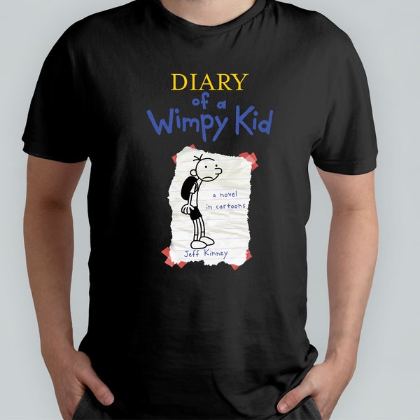 Diary Of Wimpy Kid Comic Themed Novelty T-Shirt, Man Funny Hero Event World Book DAy 2024 Book Reading Kids Adults Unisex Tee Top