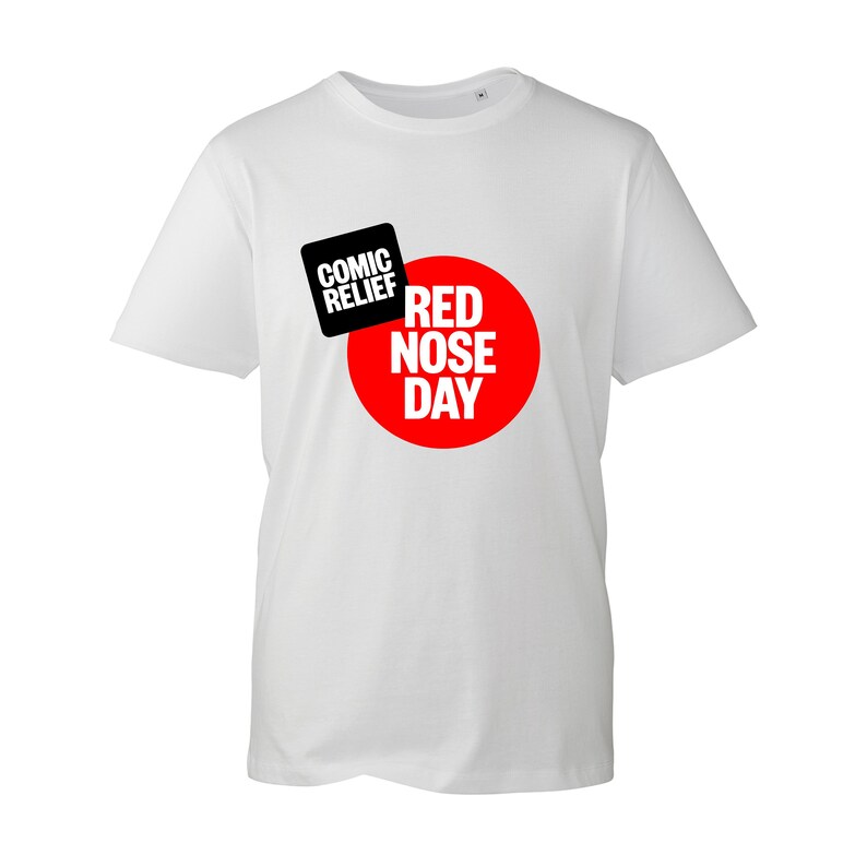 Happy Red Nose Day 2024 Themed Novelty Tshirt, Comic Relief Funny Hero