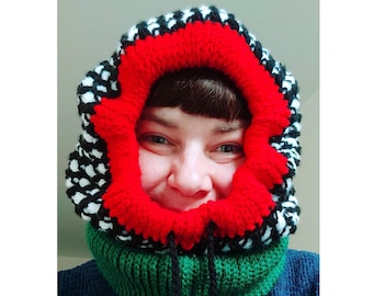 Bean Hood – Häkel Kapuze / Crochet Balaclava