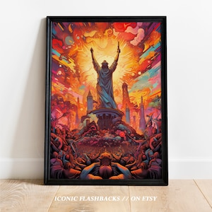 The French Revolution, Historical Wall Art, Digital Download, Poster Print, Decoration, Home Decor