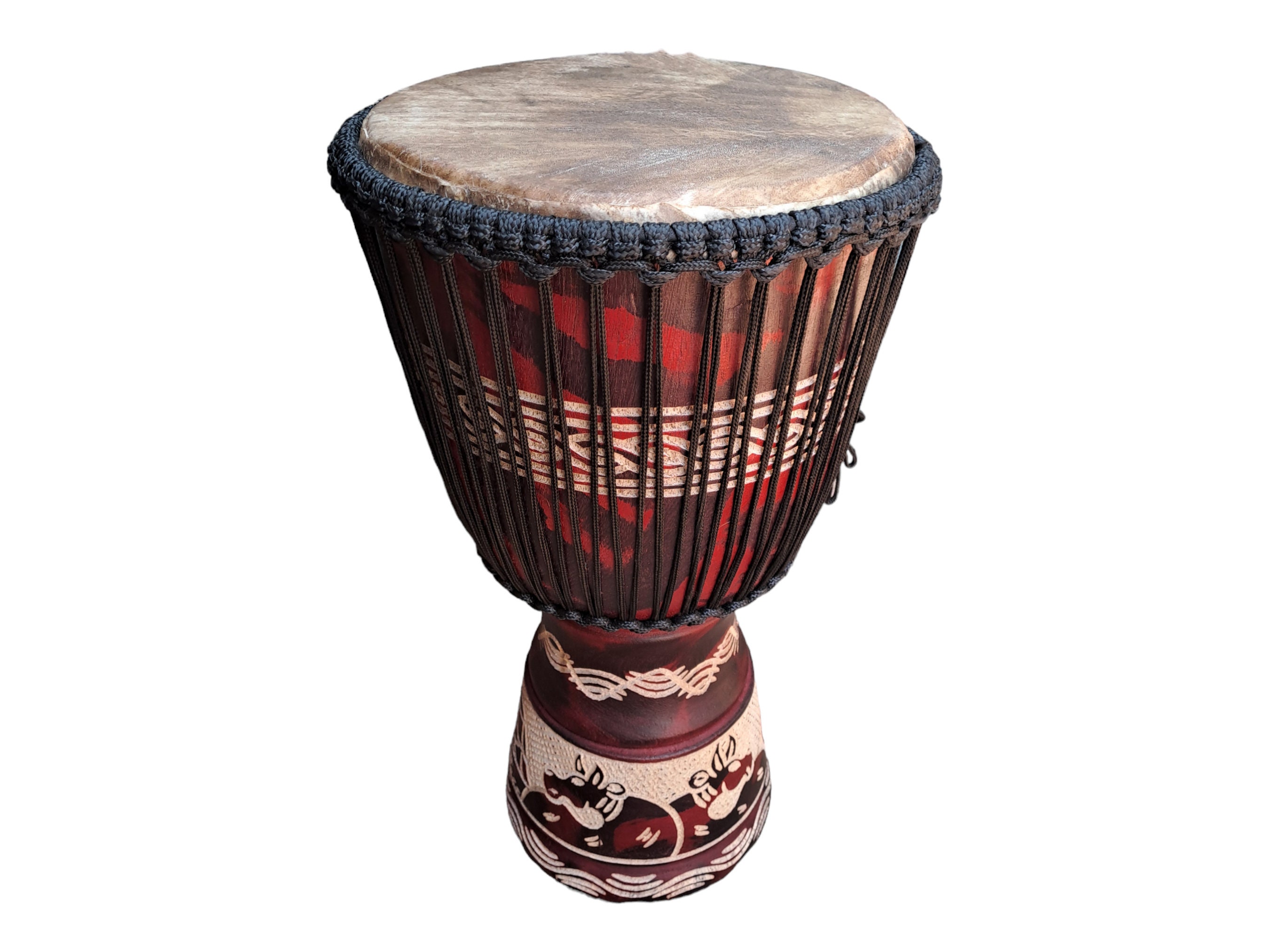 Djembe Drum 12x22 Inches,african Wooden Drum,ghana Djembe Drum