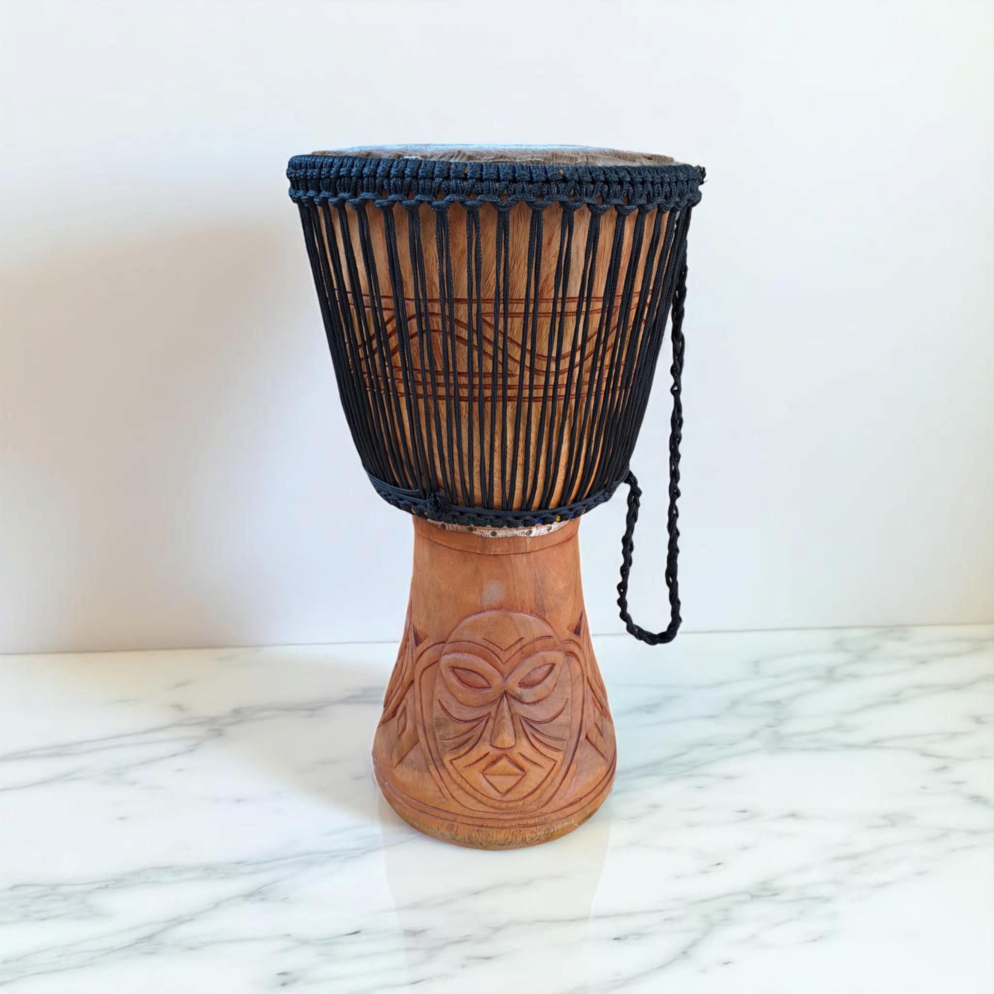 Djembe Drum 12x22 Inches,african Wooden Drum,ghana Djembe Drum