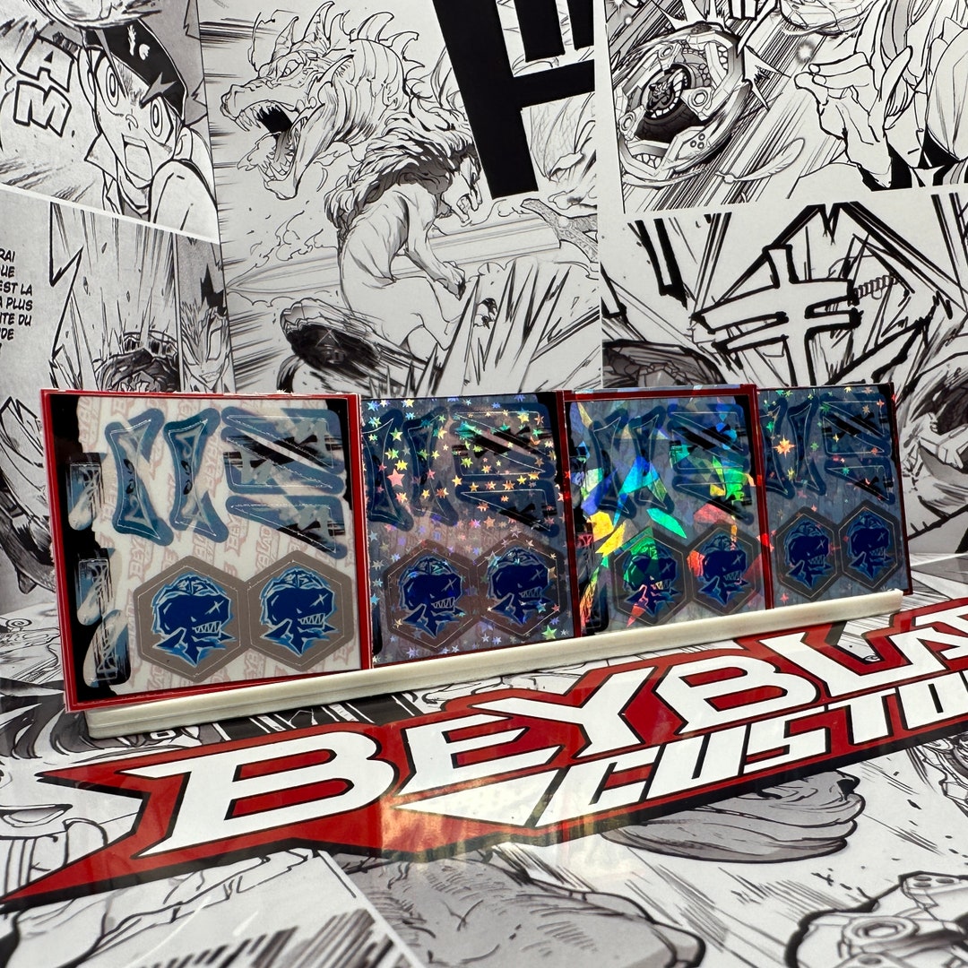 Beyblade Metal Grand Cetus Sticker Sheet Original / Holo - Etsy