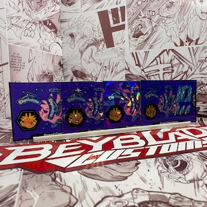 Beyblade Metal Grand Capricorn Stickervel Origineel / Holo