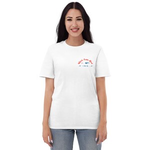 T-shirt med tryck, unisex-T-shirt, loungekläder