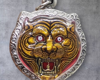 Ciondolo Piramide In Metallo Occhio Di Tigre & Pietra 3cm - Pendentifs - Foto 11