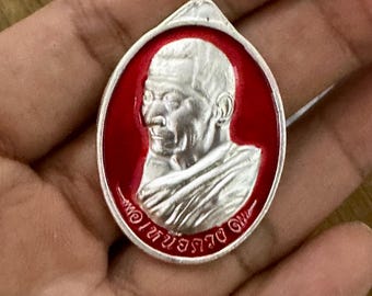 Amuleto de Buda tailandés: Moneda Lp Maha Sila - Talismán de amor y atracción