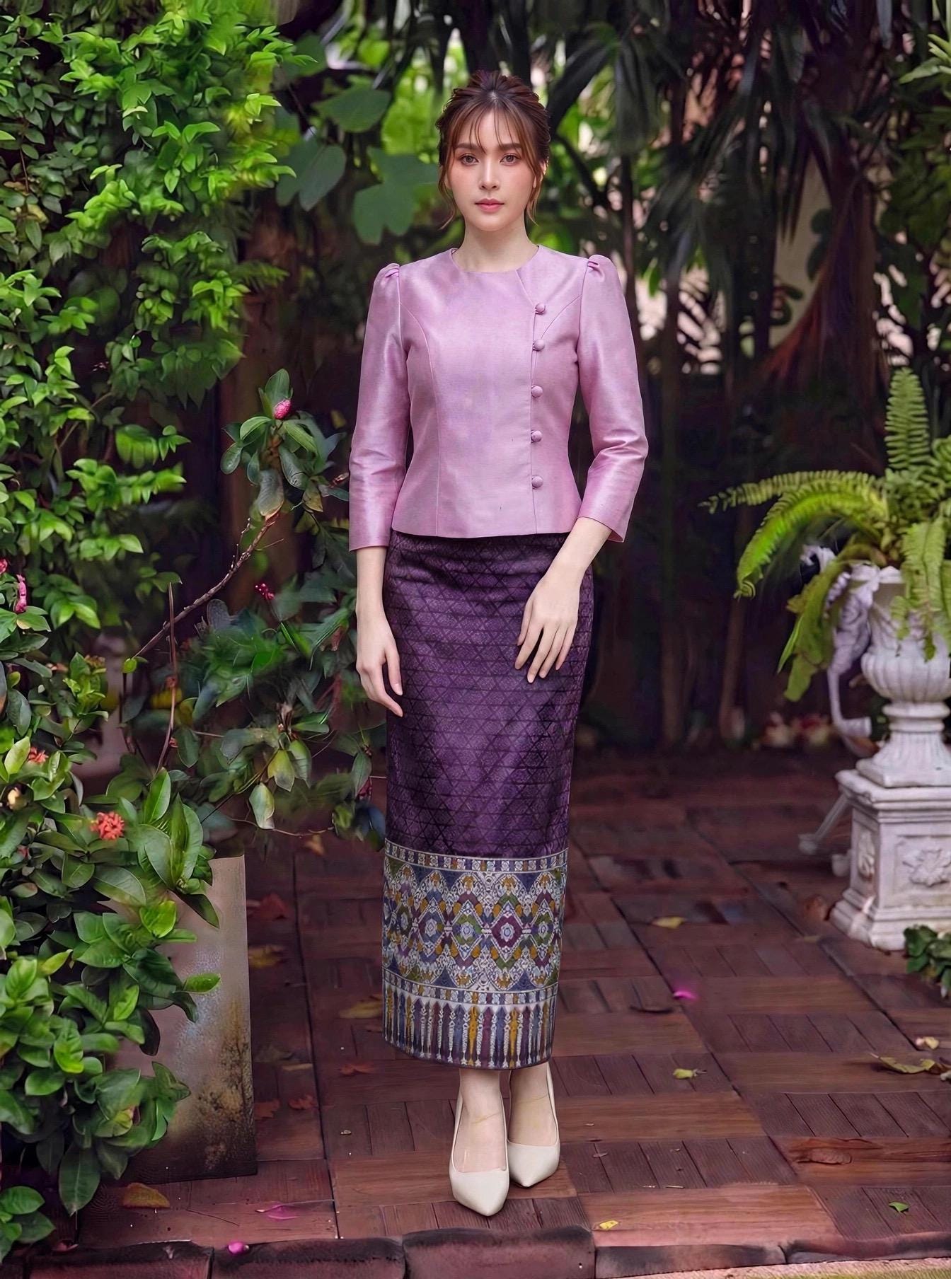 thailand formal dress Thai shirttwo