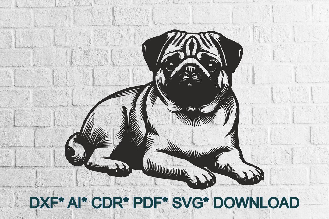 Dog SVG DXF, Animals Cut File Laser, Dxf for Plasma, Sweet Cnc Wood ...