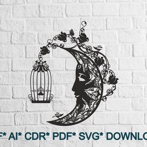 Leafs SVG cut file, cricut, dxf files for plasma, wood cut files, dxf files for laser, files for cnc, Laser Cutting, wall decor