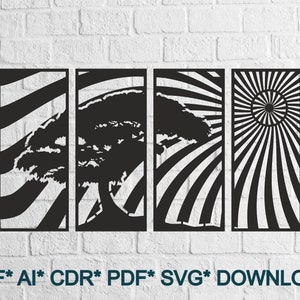 Leafs SVG cut file, cricut, dxf files for plasma, wood cut files, dxf files for laser, files for cnc, Laser Cutting, wall decor