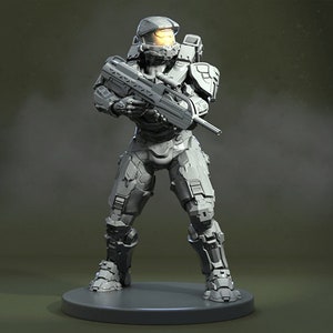 STL file halo combat evolved: master chief 😇・3D print design to