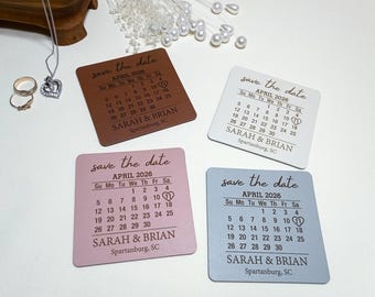 Save The Date Magnet: Magnetic Coasters, Reminder