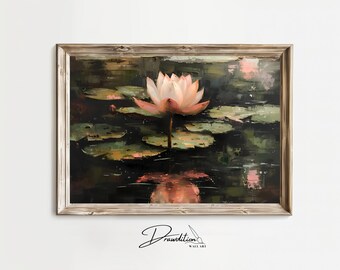 Water Lily Digital Print - Etsy