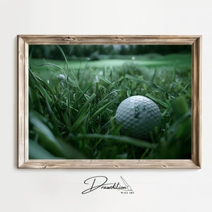 Golf Wall Art DIGITAL DOWNLOAD Golf Art Golf Ball Photo Golfer Print Golfing Decor Golf Artwork Sport Wall Art Golf Ball Wall Art Golf