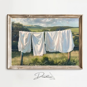 Laundry Wall Art DIGITAL DOWNLOAD Laundry Painting Laundry Printable Laundry Room Art Laundry Room Decor Laundry Room Sign Laundry Artwork