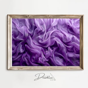 Arte de pared abstracto púrpura DESCARGA DIGITAL Impresión abstracta púrpura Arte púrpura Arte contemporáneo Cartel Lavanda Arte abstracto Decoración de moda