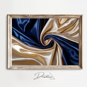 Blue Beige Abstract DIGITAL DOWNLOAD Blue Beige Wall Art Beige Blue Artwork Abstract Wall Art Abstract Poster 3D Wall Art Abstract Artwork
