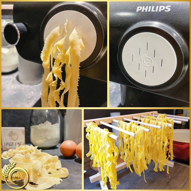 MY PASTA Tagliatelle Nudelform für Pastamaker geeignet für Philips Pasta Maker Avance Matrizen Pastadisc selbstgemachte Pasta zdjęcie 6