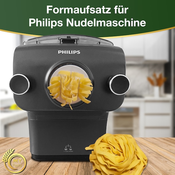 🎁 Disco De Pasta Fusilli Rotini MY PASTA – Compatible Con Philips Pasta Maker Avance – Fabrica Pasta Casera En 10 Min – Apto Lavavajillas – Hecho En Alemania