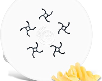 MY PASTA - Fusilli Bucati - pasta mold for pasta makers - suitable for Philips Pasta Maker Avance - pastadisc matrices for homemade pasta