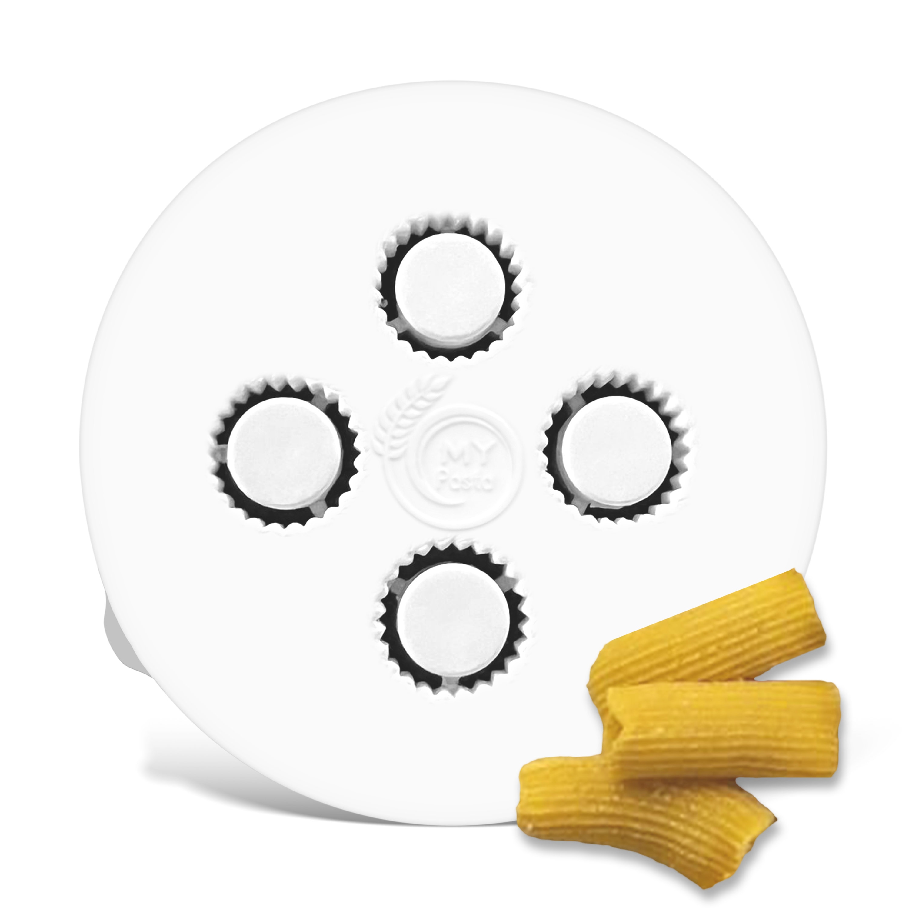 Filière Mafalde Rigate 25mm Pour Philips Pasta Maker Advance | Compatible HR2382, HR2375, Etc.
