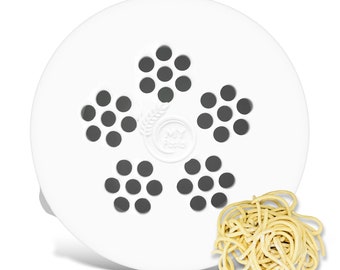 MY PASTA - Bigoli 4 mm / Ramen - stampo per tagliatelle per macchina per pasta - adatto a Philips Pasta Maker Avance - matrici per pasta pastadisc