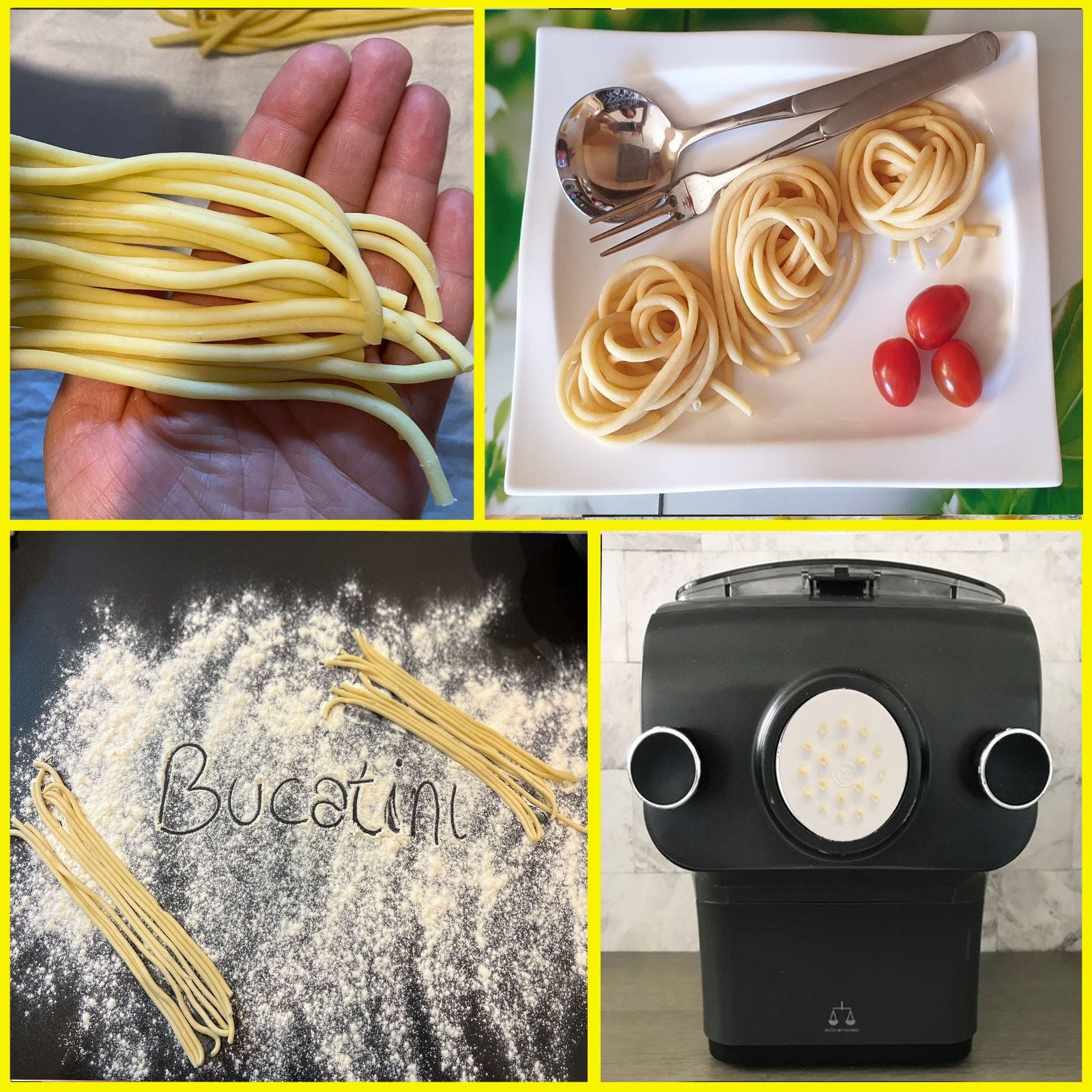 MY PASTA - Bucatini 3 mm - パスタメーカー用パスタモールド
