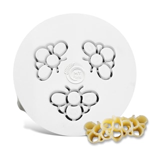 MY PASTA - Bee - pasta mold for pasta maker - suitable for Philips Pasta Maker Avance - pastadisc matrices for homemade pasta