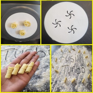 MY PASTA Fusilli Turbo Nudelform für Pastamaker geeignet für Philips Pasta Maker Avance Matrizen Pastadisc selbstgemachte Pasta zdjęcie 2