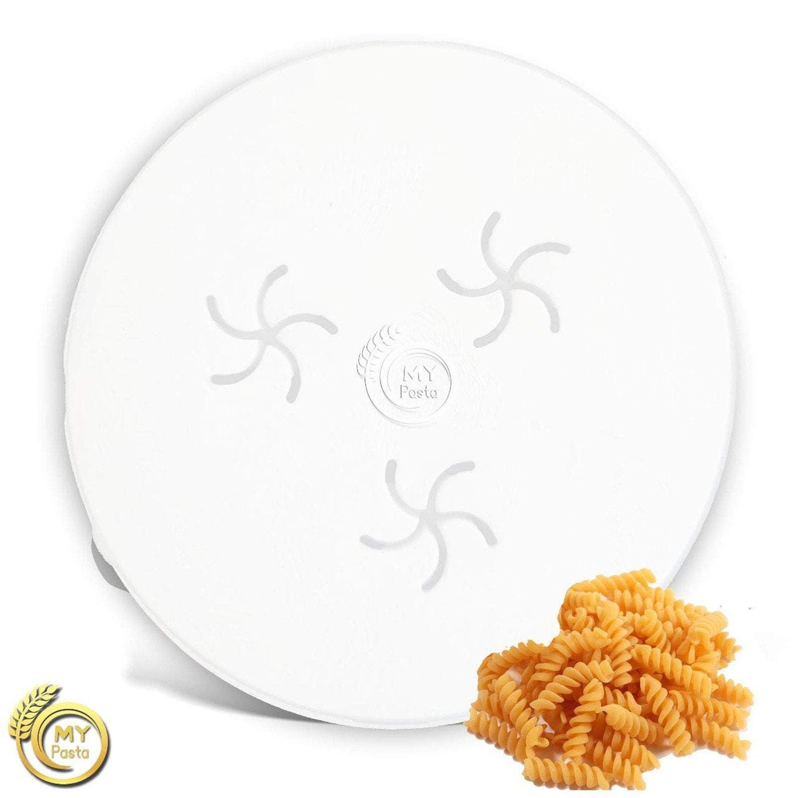 MY PASTA - Fusilli Turbo – Accesorios Para Máquina De Pasta – Disco De Pasta Compatible Con Philips Pasta Maker Avance – Disco De Pasta Para Pasta Casera