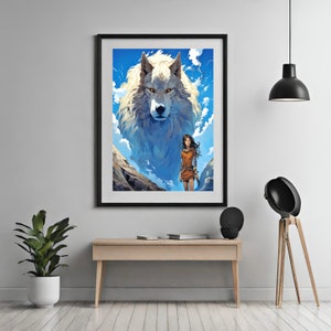 WILD / Impresión de arte digital / Arte de pared inspirado en la naturaleza / Decoración moderna imprimible / Descarga instantánea / Ilustración única