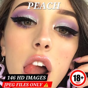 PEACH 146, Curvy Photography, Seductive Woman Image Pack (JPEG Files Only)