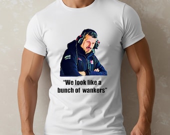 ギュンター・シュタイナー「俺たちはバカの集まりみたいだ」F1ミームTシャツ