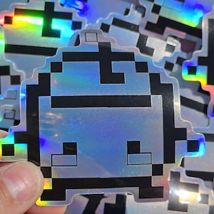 Junimo Stardew Valley Holographic Sticker