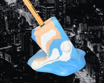 Batman Melted Ice Cream Pen/Pencil Holder