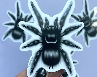 Gothic Spider Sticker | tattoo inspired gothic decal