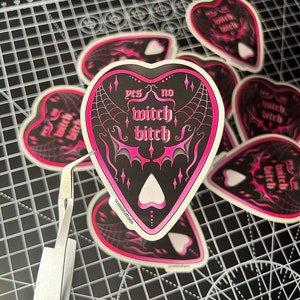 Ouija Planchette Aufkleber | Tattoo inspirierte Gothic Aufkleber