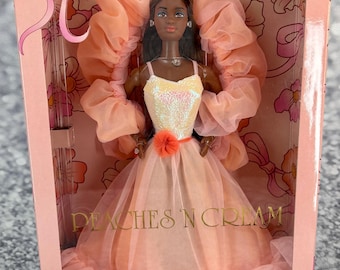 Vintage Rare 1984 Peaches 'n Cream Barbie NIB by Mattel - Etsy