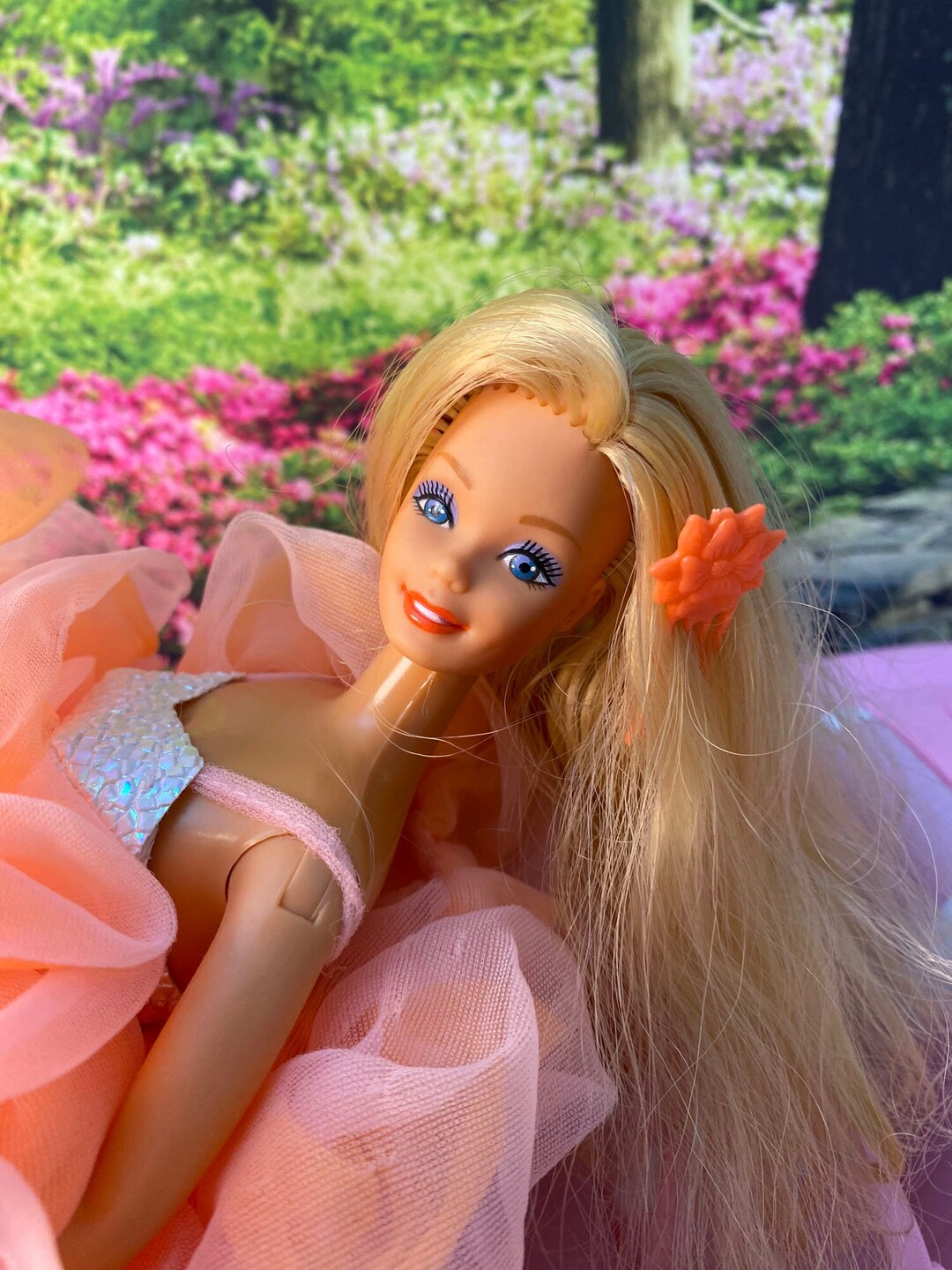 Peaches and Cream Barbie 7926: 1984 Superstar Barbie - Etsy