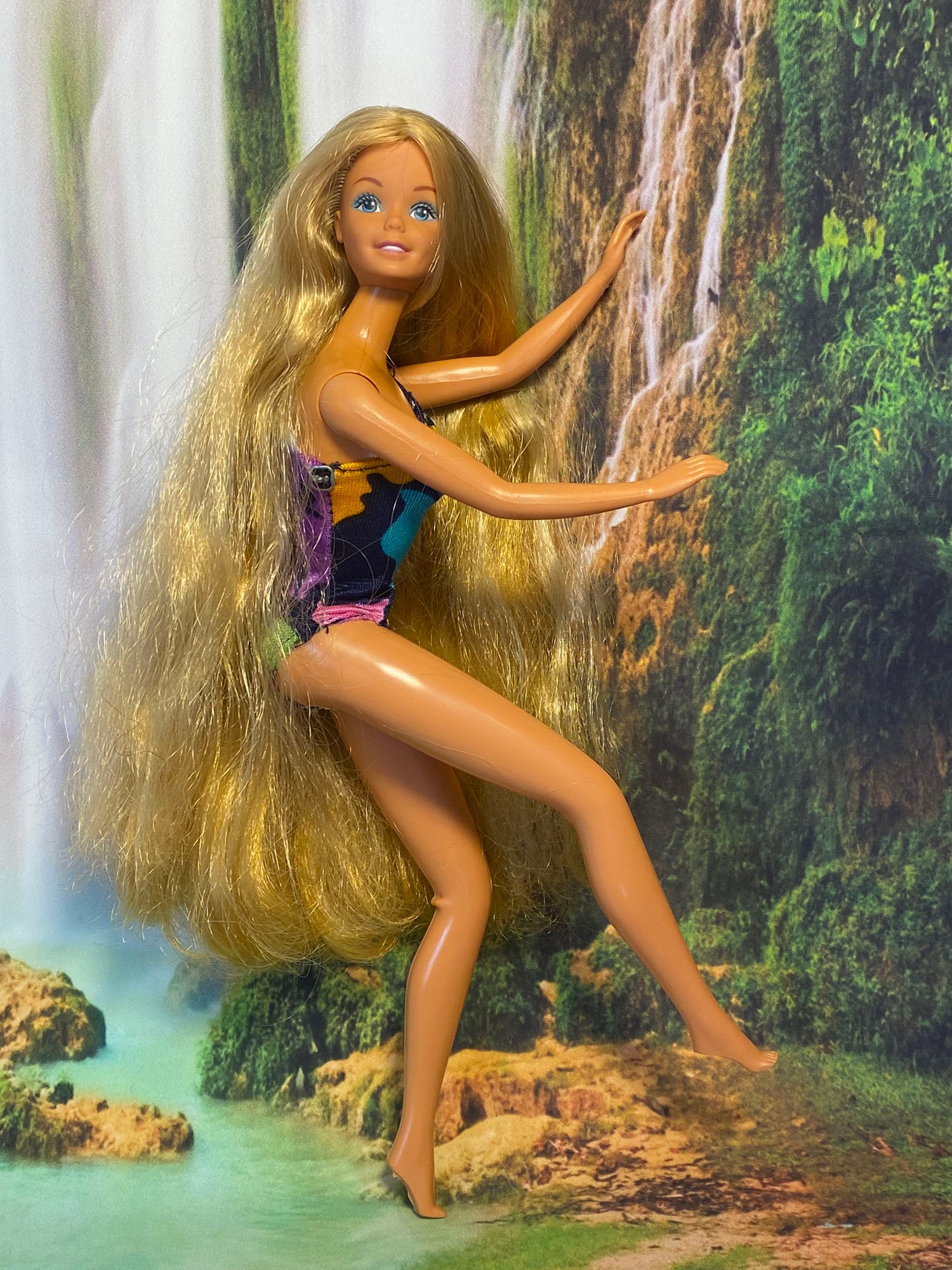 1985年ヴィンテージ Barbieバービー トロピカル　ハワイ　アンティーク 1985年ヴィンテージ Barbieバービー トロピカルハワイアンティーク