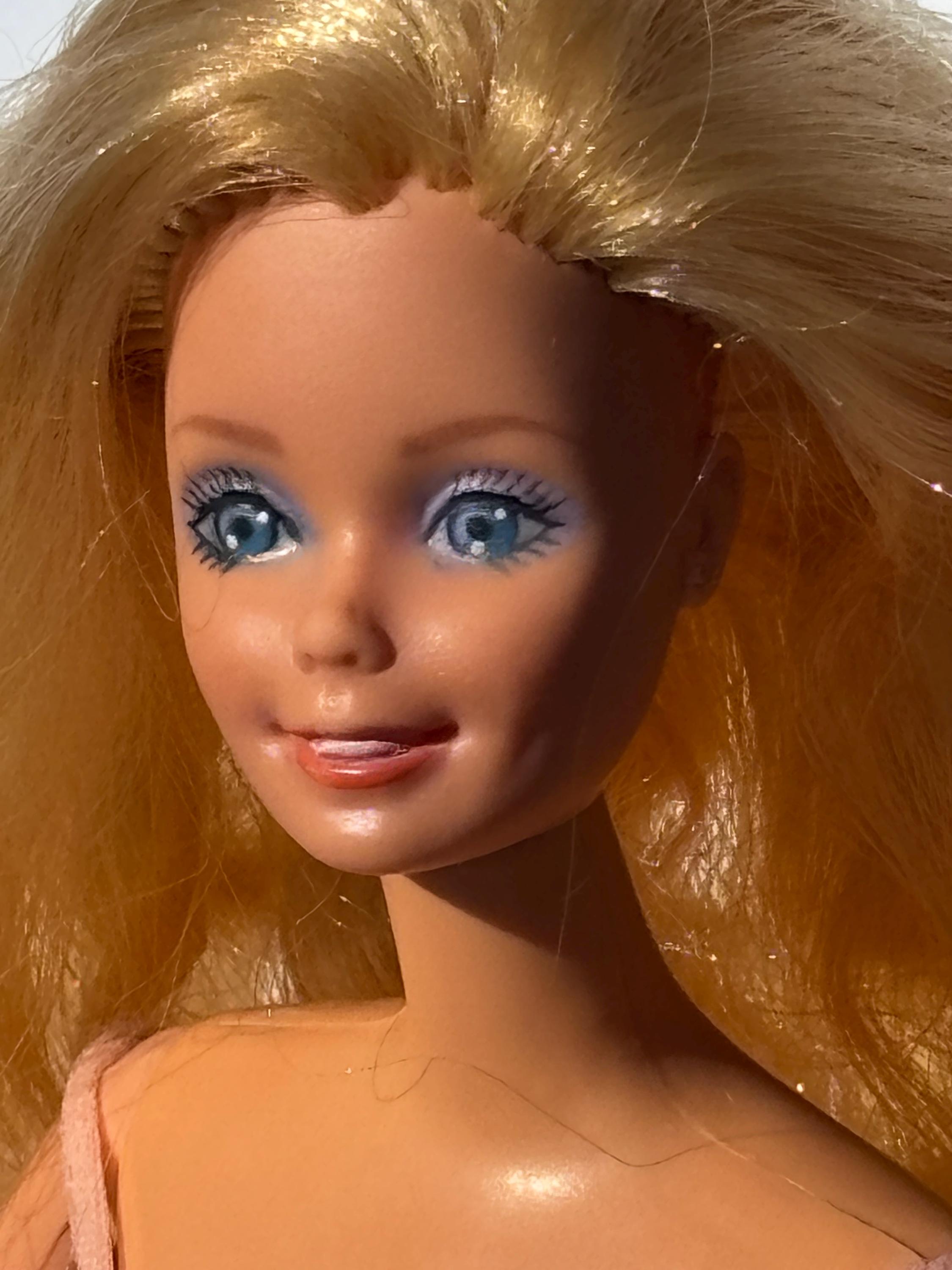 Barbie Peaches ’N Cream 1984 Par Mattel, édition Collectionneur, Fabriquée Aux Philippines, NRFB