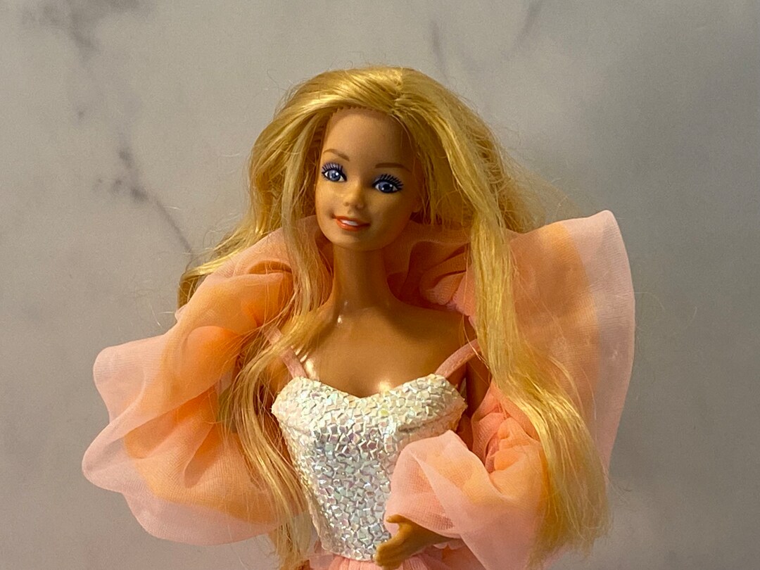 Peaches and Cream Barbie 1984 Superstar Barbie Etsy