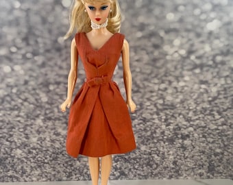 Coral Belle Dress Pak: 1962-63 Barbie Vintage Fashion