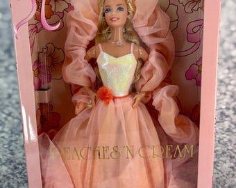 Vintage Rare 1984 Peaches 'n Cream Barbie NIB by Mattel - Etsy