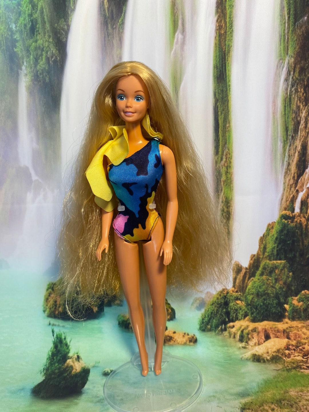 1985年ヴィンテージ Barbieバービー トロピカル　ハワイ　アンティーク Tropical Barbie: 1985 Barbie - Etsy