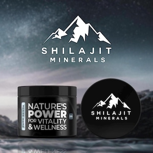 Pure Premium Himalayan & Organic Shilajit Resin | Natural Source of Energy, Hormonal Balance for Women, Libido Boost for Men | 85+ Minerals