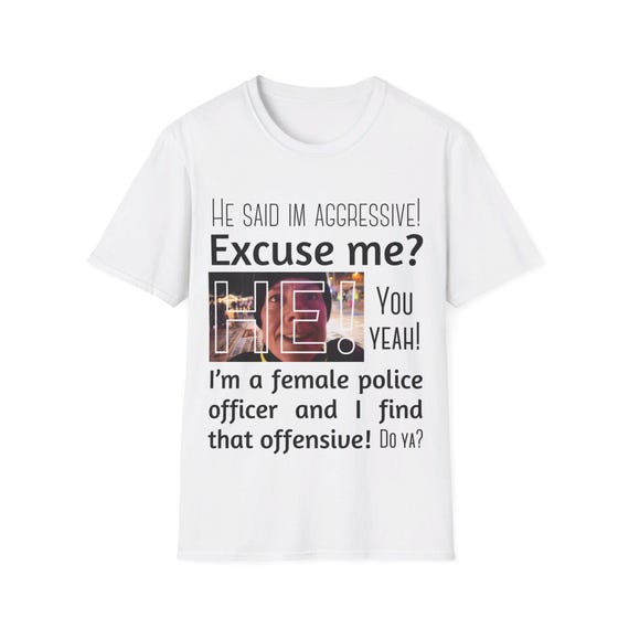 Women Police Officer T-Shirt Women Police Officer T-Shirt